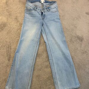 H&M Light Blue Flare & Wide Leg Jeans